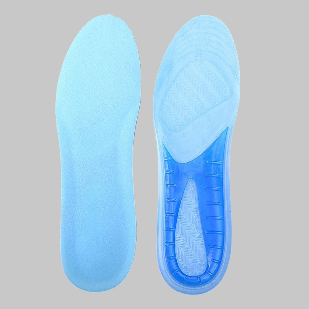 凝胶男女款运动鞋垫高弹力缓冲吸汗减震加厚篮球跑步休闲防滑鞋垫