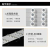 Household three-color led ceiling lamp core, long strip light source module, ceiling lamp panel, magnetic lamp core replacement Application Scenario
