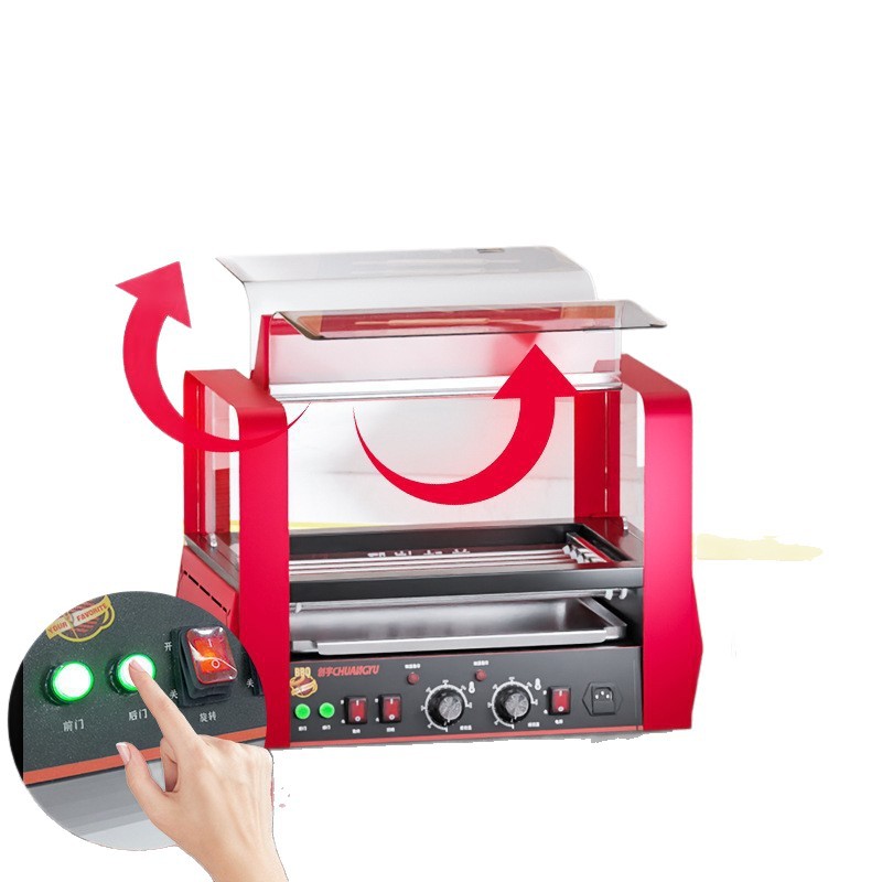 小家电/电烤盘/烧烤火锅一体/铸铁烧烤炉白底实物图