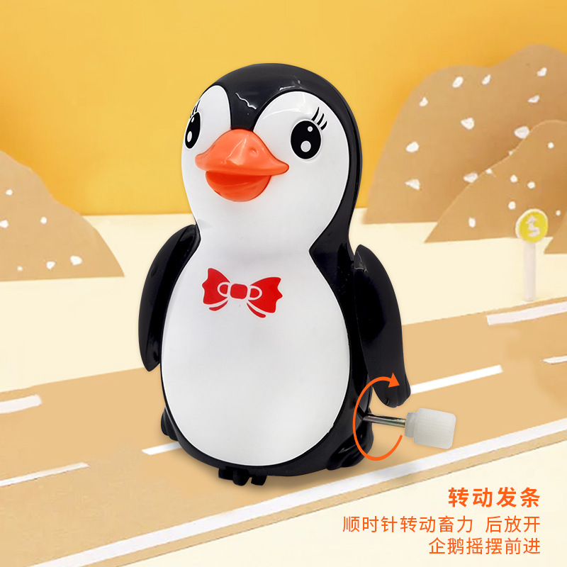 Chain Penguin spring toys, kindergarten gifts, educational hot sale, children's night market street stalls, wholesale from the manufacturer Application Scenario