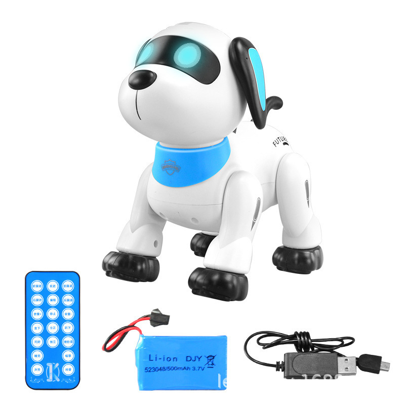 Intelligent programming remote control stunt robot dog singing and dancing follow robot dog Electric pet dog children's toy