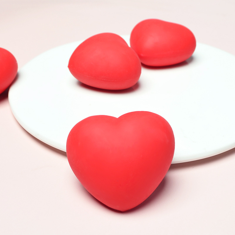 Cross-border bestseller Valentine's Day stress-relieving Love Kneading Fun Release toys Slow Rebound Stress-relieving love Flour Balls wholesale Specification image