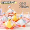 Dress-up duck-relieving magic weapon, venting pranks, Kneading fun, flour sand sculpture yellow duck, children's creative stress-relieving toy Specification image