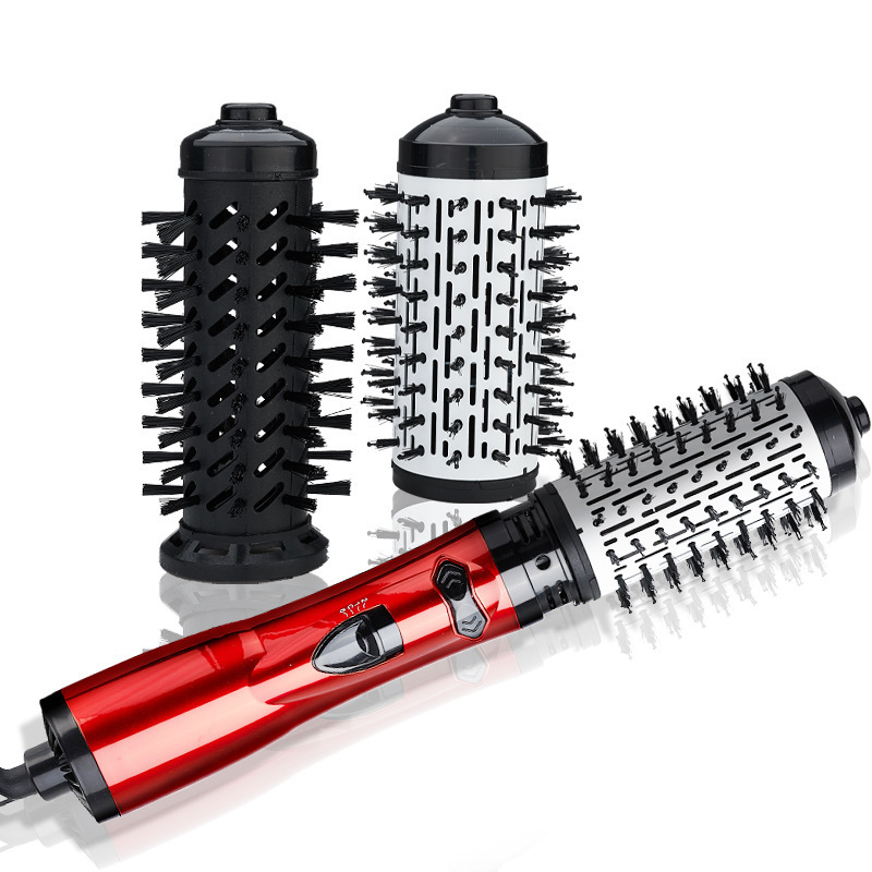【 In Stock 】 Cross-border automatic curling comb, wave curls, large curls, hot air comb, three-in-one high wind force, fluffy and blowing comb Item Picture