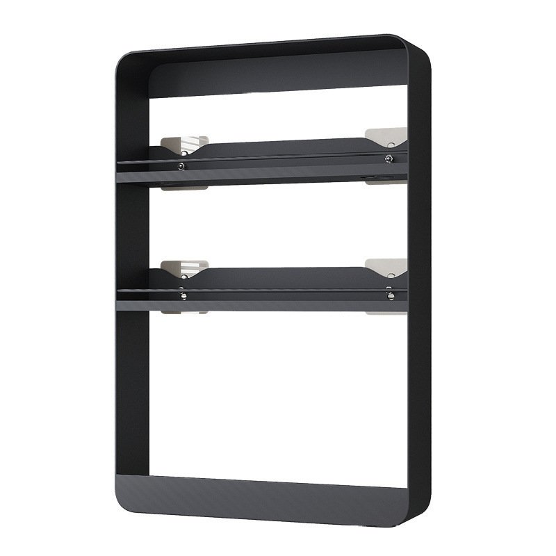 Kitchen wall-mounted storage rack, no need for drilling, seasoning storage rack, wall-mounted bathroom and toilet sundries storage rack Item Picture