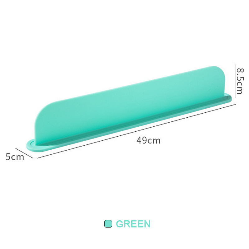 Silicone water deflector for household kitchen sink, splash-proof sink baffle partition, washbasin, silicone water deflector strip, anti-slip details Picture