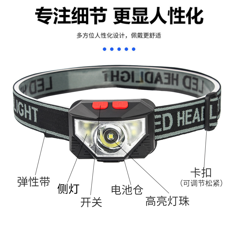 手电筒/小型手电/战术手电筒/铝合金手电筒/手电筒装电池细节图