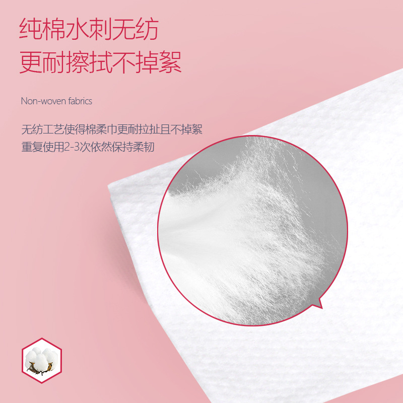 65-segment pearl grain pure cotton enlarged and thickened makeup remover, face wash and beauty towel, dry and wet dual-purpose cotton soft towel for babies Application Scenario