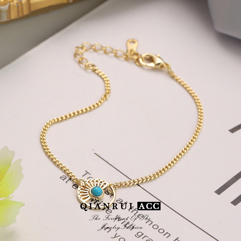 手串/手链/水晶手链/手绳红绳/沙金产品图