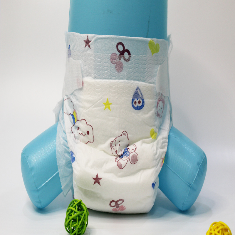 OEM private label customization, sample processing and export to Ghana, West Africa. Disposable baby diapers for foreign trade Specification image