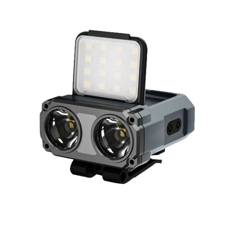 Wholesale of 2025 Cross-border new sensor headlamps, outdoor Bright, long-range, long-lasting led red light fishing cap lamps Item Picture