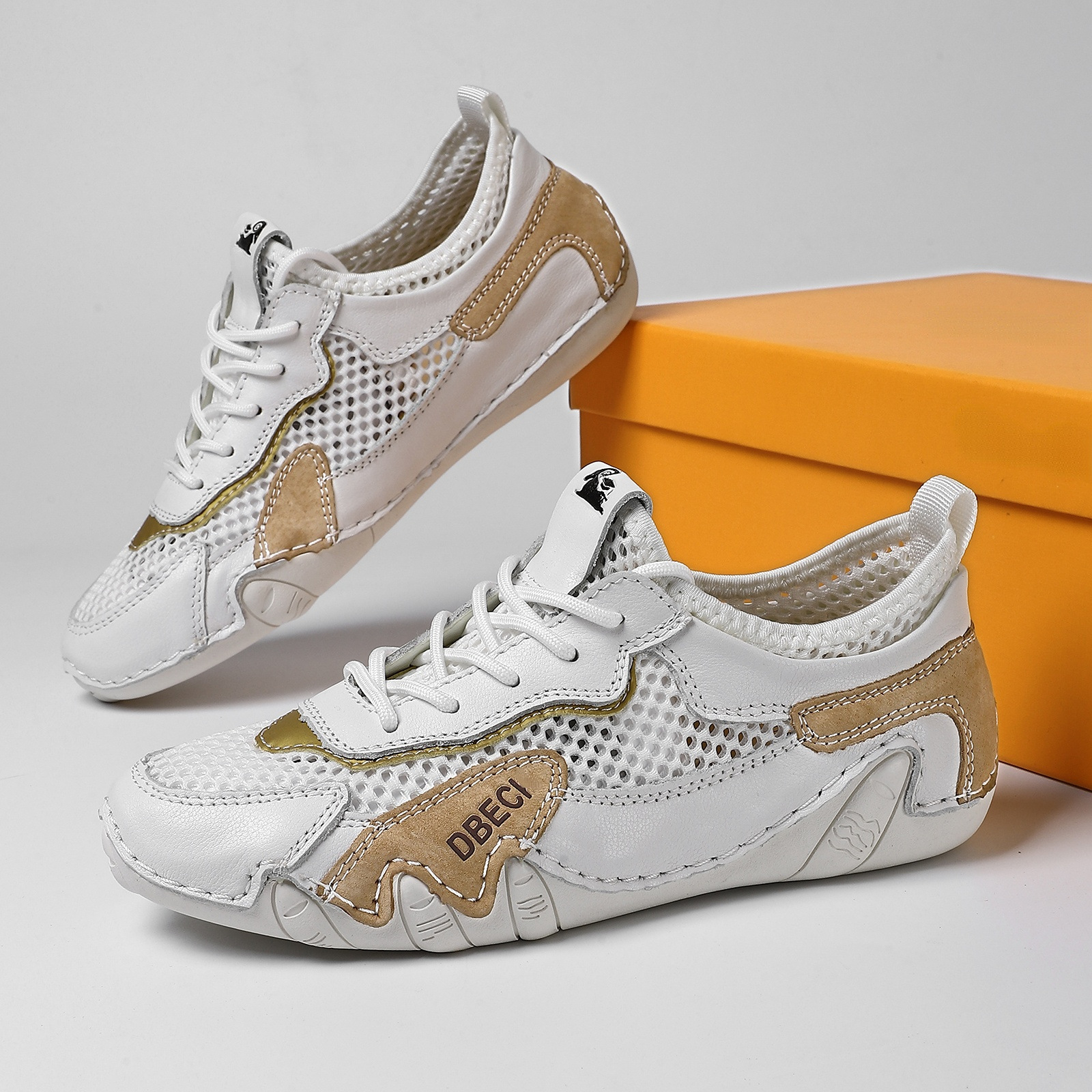 跨境爆款亚马逊大码女鞋户外休闲鞋夏季透气网面鞋运动鞋子跑步鞋