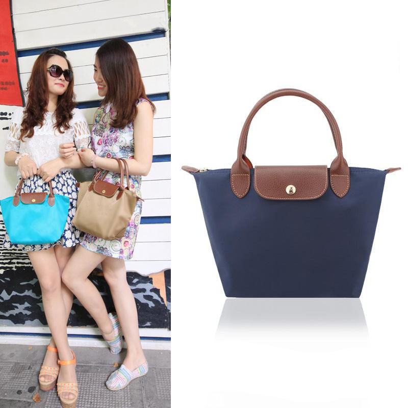 Cross-border beach bag, Oxford cloth, foldable large-capacity dumpling bag, handbag, shoulder bag, large bag, women's bag, shopping bag Application Scenario