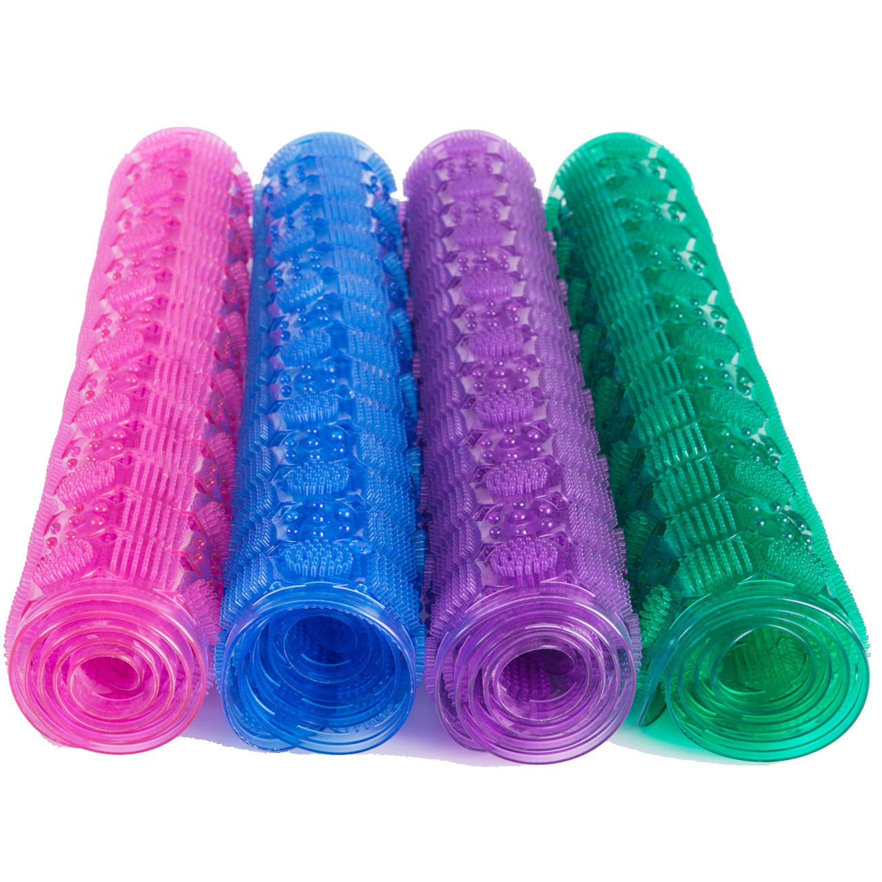 YB-01/02透色/实色大号水晶带刺洗澡垫按摩垫厕所吸盘卫浴垫详情图5