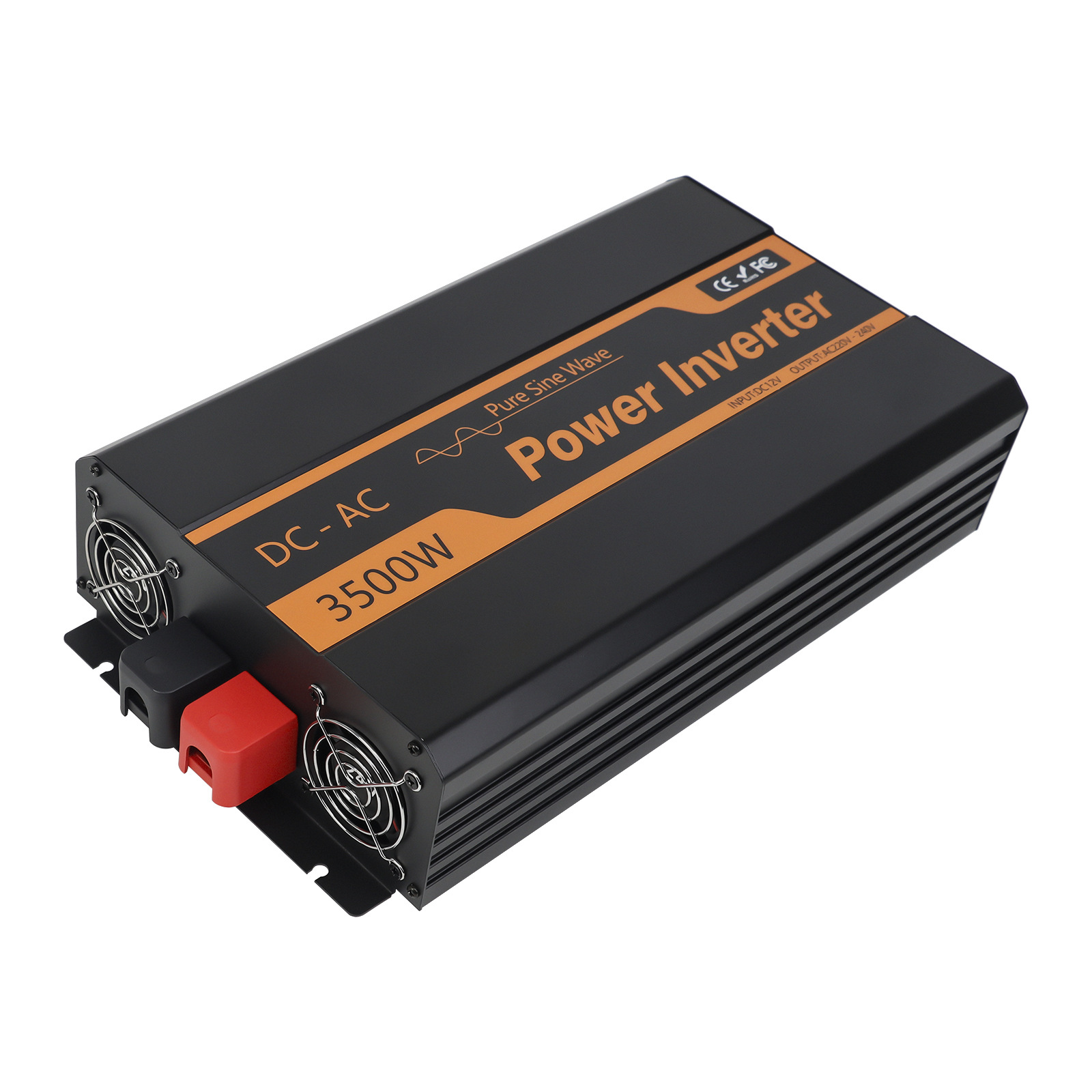 PowMr2500W/3500W pure sine wave inverter 12V to 220V110V car household inverter details Picture