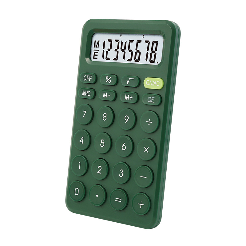 80912-digit creative portable calculator in candy color, cute calculator, direct supply from the manufacturer Item Picture