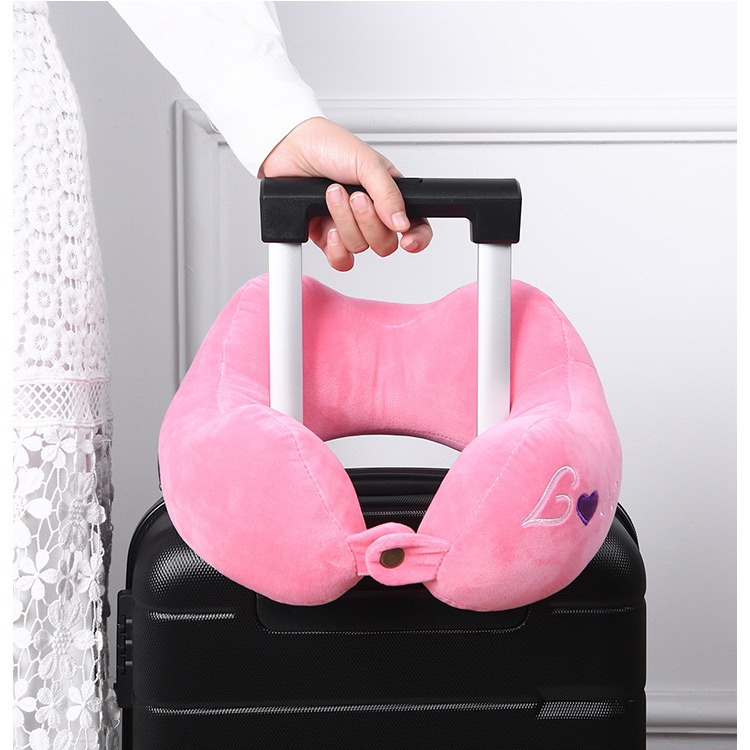 PP cotton hump U-shaped pillow, student and adult travel portable neck support pillow, office nap and midday rest pillow, cervical vertebrae Specification image