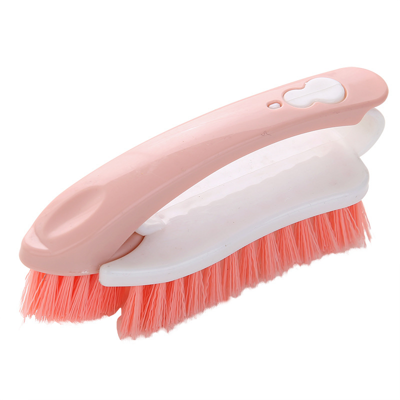 The new upgraded two-in-one multi-functional cleaning brush, household laundry board brush, shoe brush, soft bristles for removing dirt without hurting hands Item Picture