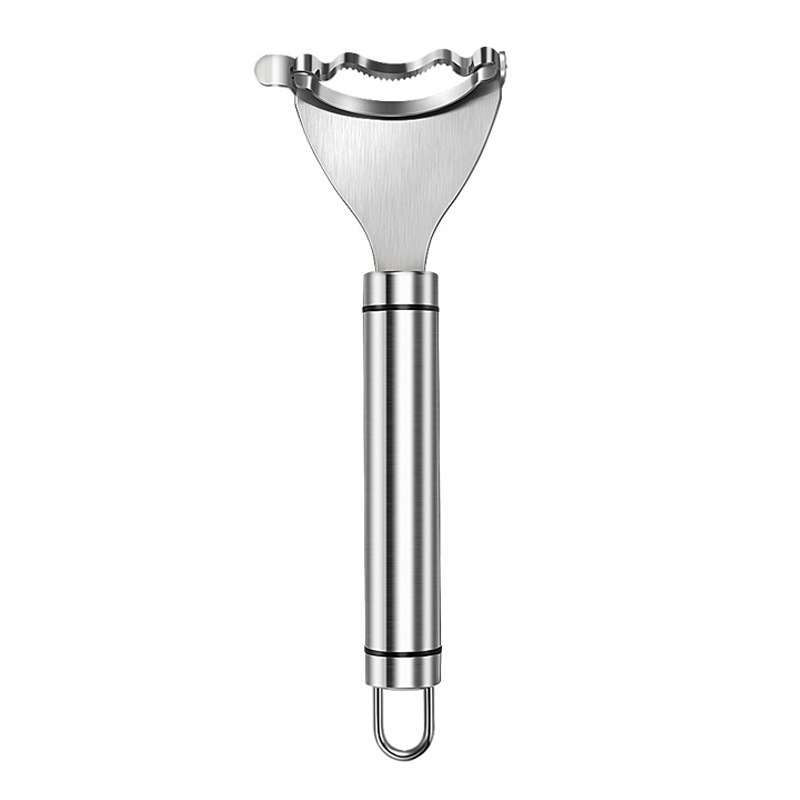 Kitchen corn husker, stainless steel corn grater, household corn husker, manual corn peeler, fruit knife Item Picture