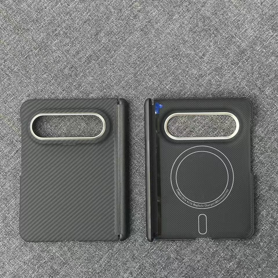 Para huawei pura X max carcasa de fibra de aramida carcasa magnética kevlar carcasa de eje medio carcasa anti-huellas digitales Application Scenario