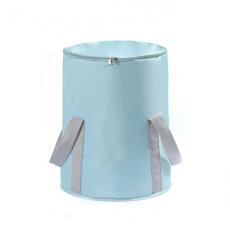 泡脚桶/资料泡脚桶/塑料盆/折腾浴桶/足疗桶套一次性白底实物图