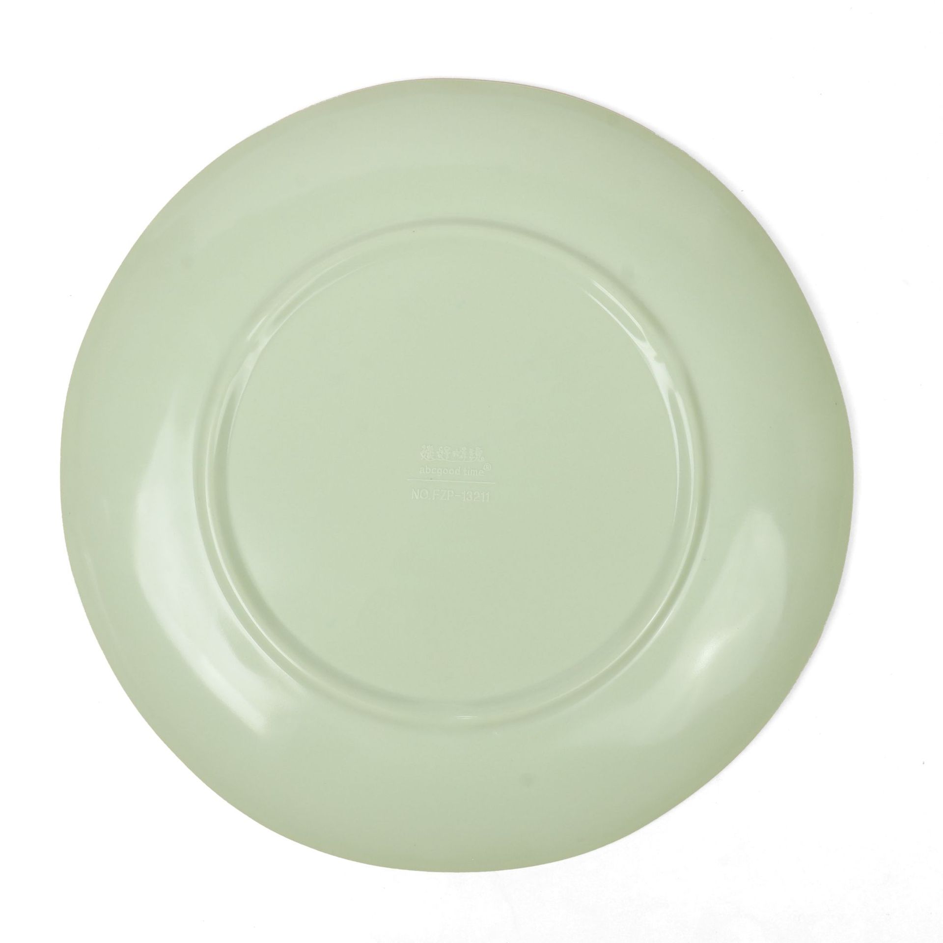 Foreign trade cream-style melamine tableware plates, fast food restaurant pig's foot rice fast food plate sets, restaurant and hotel toppings rice plates Item Picture