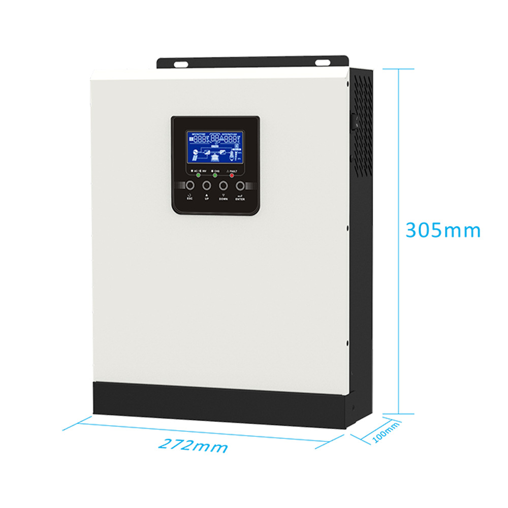 3KVA2400W European standard solar inverter 40A built-in MPPT photovoltaic reverse control integrated machine factory direct sales details Picture
