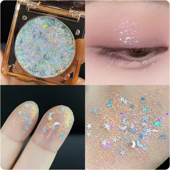 JellyBubble果冻泡泡单色眼影哑光珠光闪粉腮红学生平价大地色