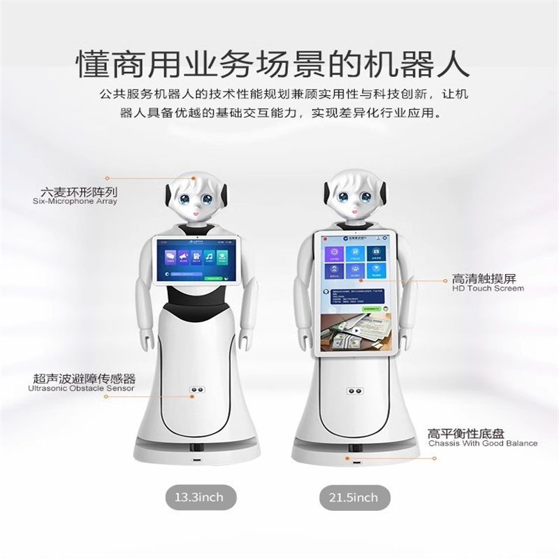 Red Sun Technology's Amy Welcoming intelligent robot explains advertising video, voice interaction, humanoid exhibition hall, robot school Specification image