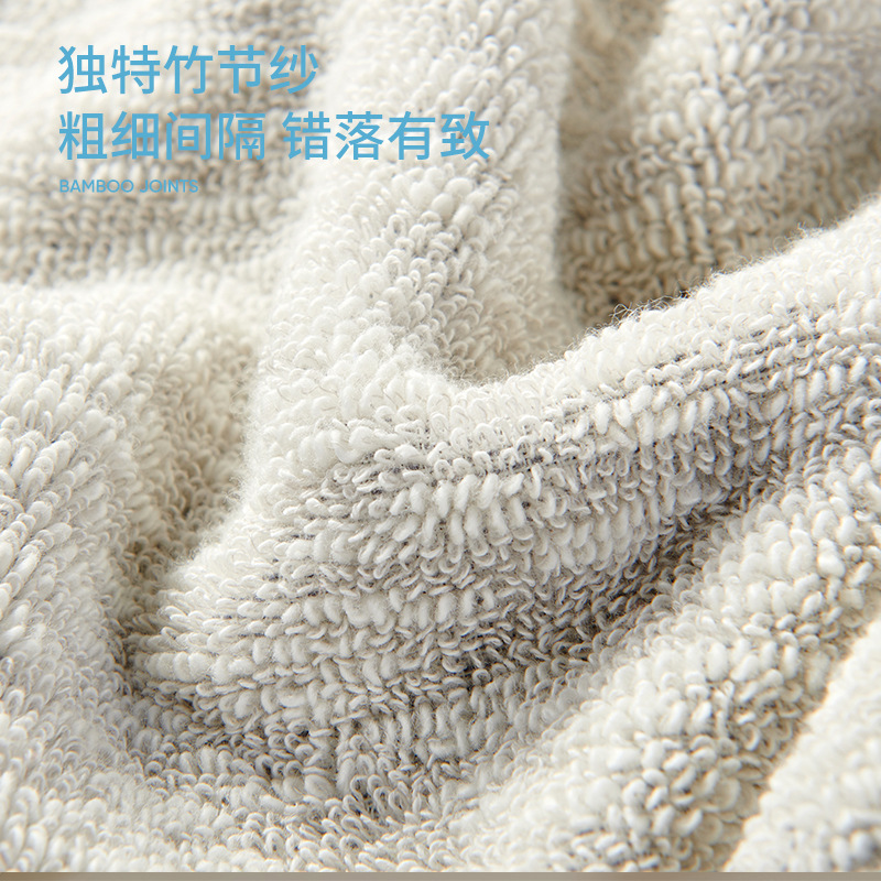 Jieyu Fanxing bamboo joint yarn design is fashionable, thickened, and has increased water absorption. It offers high cost performance and is not prone to shedding. Wholesale towels Application Scenario