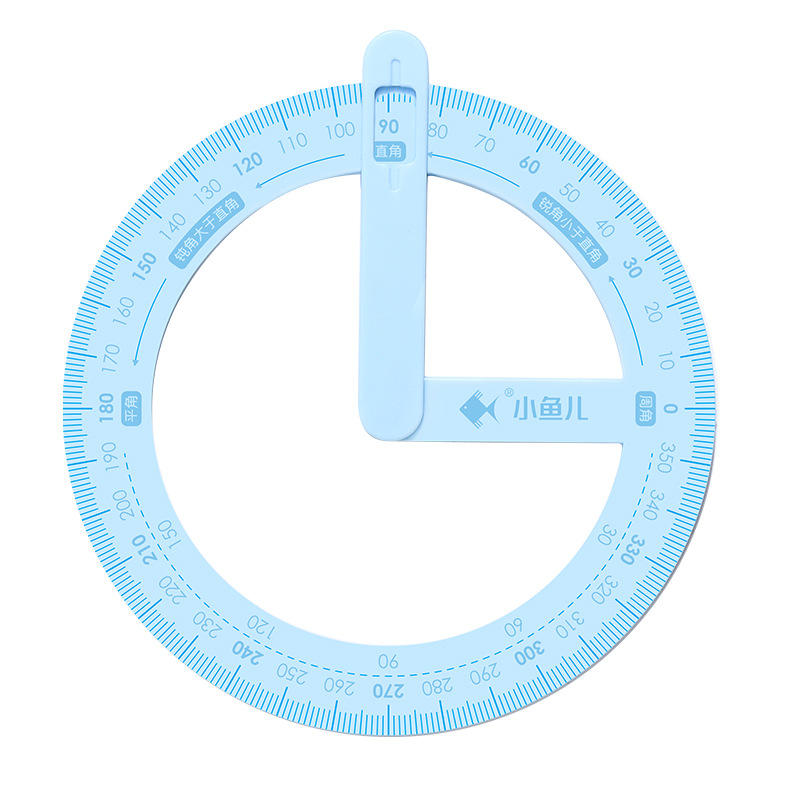 Primary school activity corner teaching AIDS: Preliminary Understanding of the second grade corner. Wholesale of right-angle, acute, obtuse, and protractor tools Item Picture