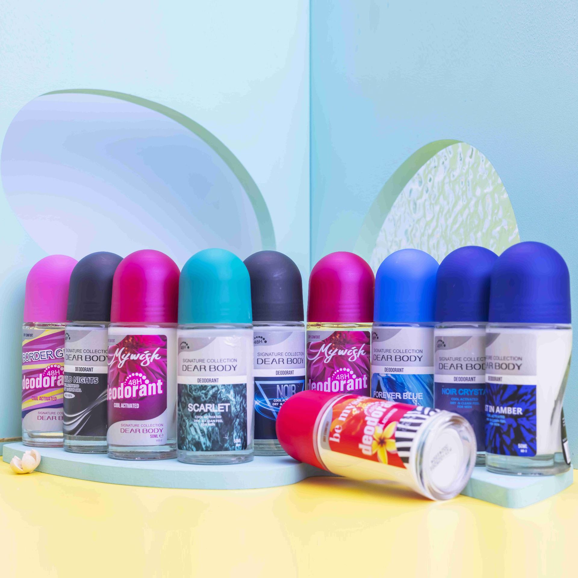 DEARBODY外贸热卖畅销女士持久留香止汗露deodorant批发