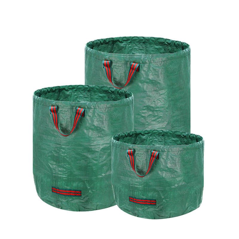Cross-border fallen leaf bags, large-capacity garden weed storage bags, waterproof and foldable garbage collection bags, miscellaneous storage bags Item Picture
