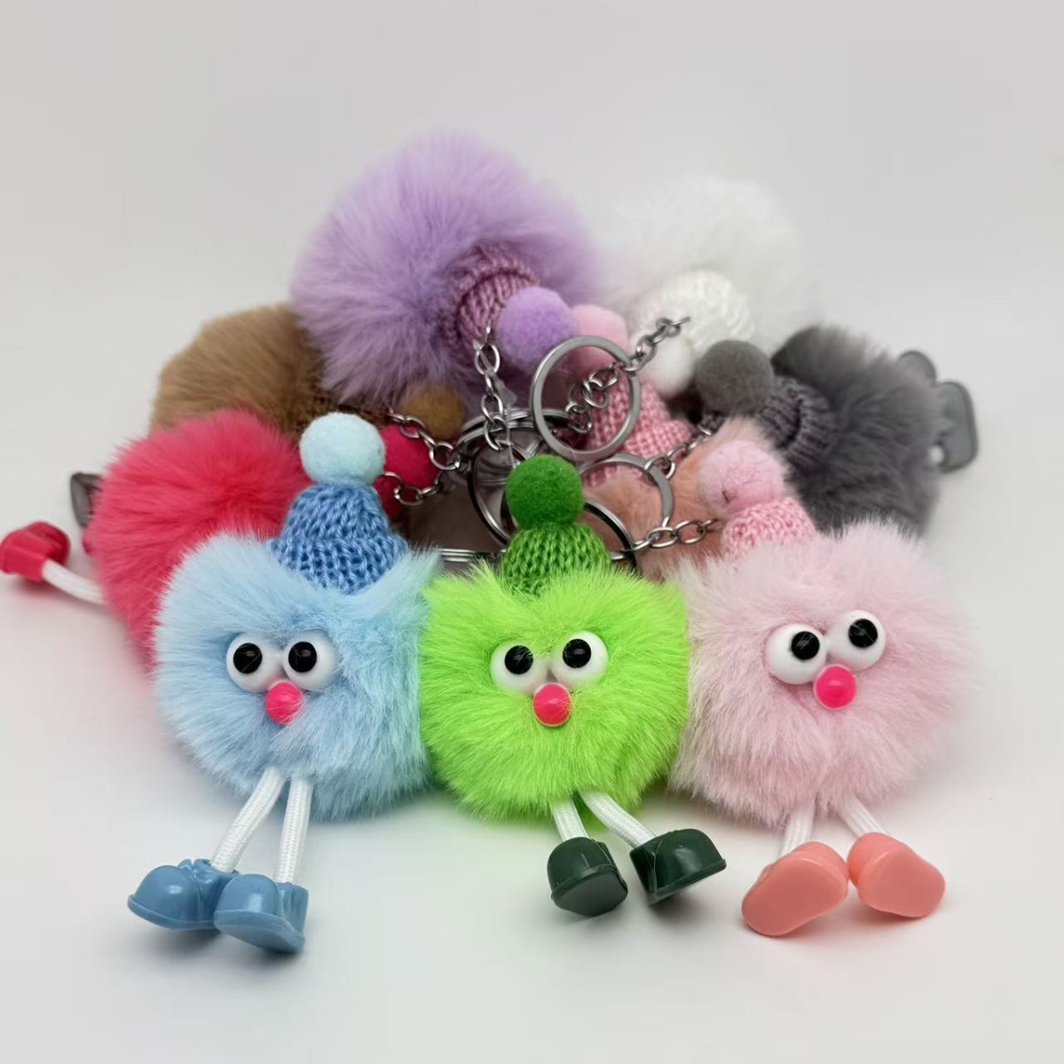 星星人/钥匙扣公仔挂件/毛绒挂件/挂件/三丽鸥挂件细节图