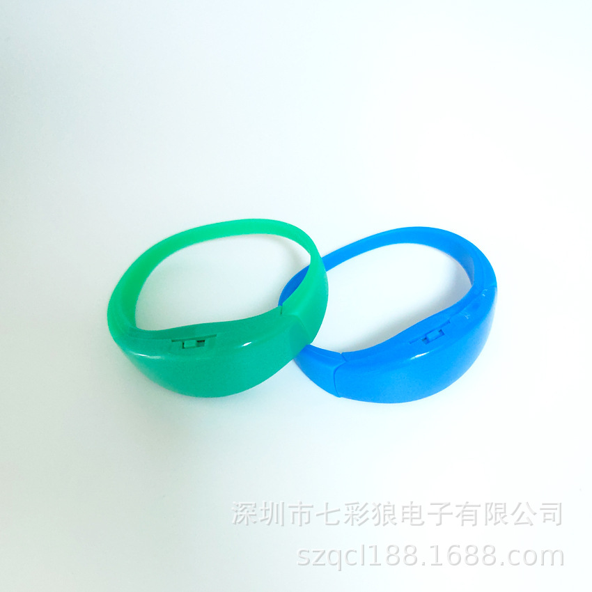 花环/发光戒指/玩具项链/发光手镯白底实物图