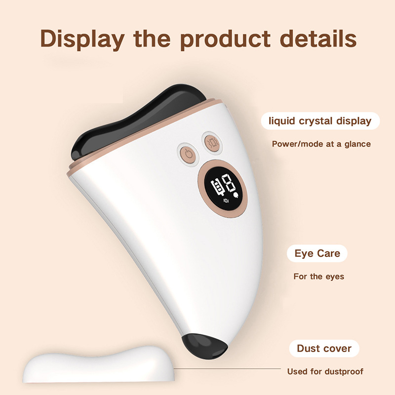 Cepillo shanilak eléctrico BianShi GuaSha de masaje para masajes GuaSha automático inteligente en la cara de UN rostro facial Specification image