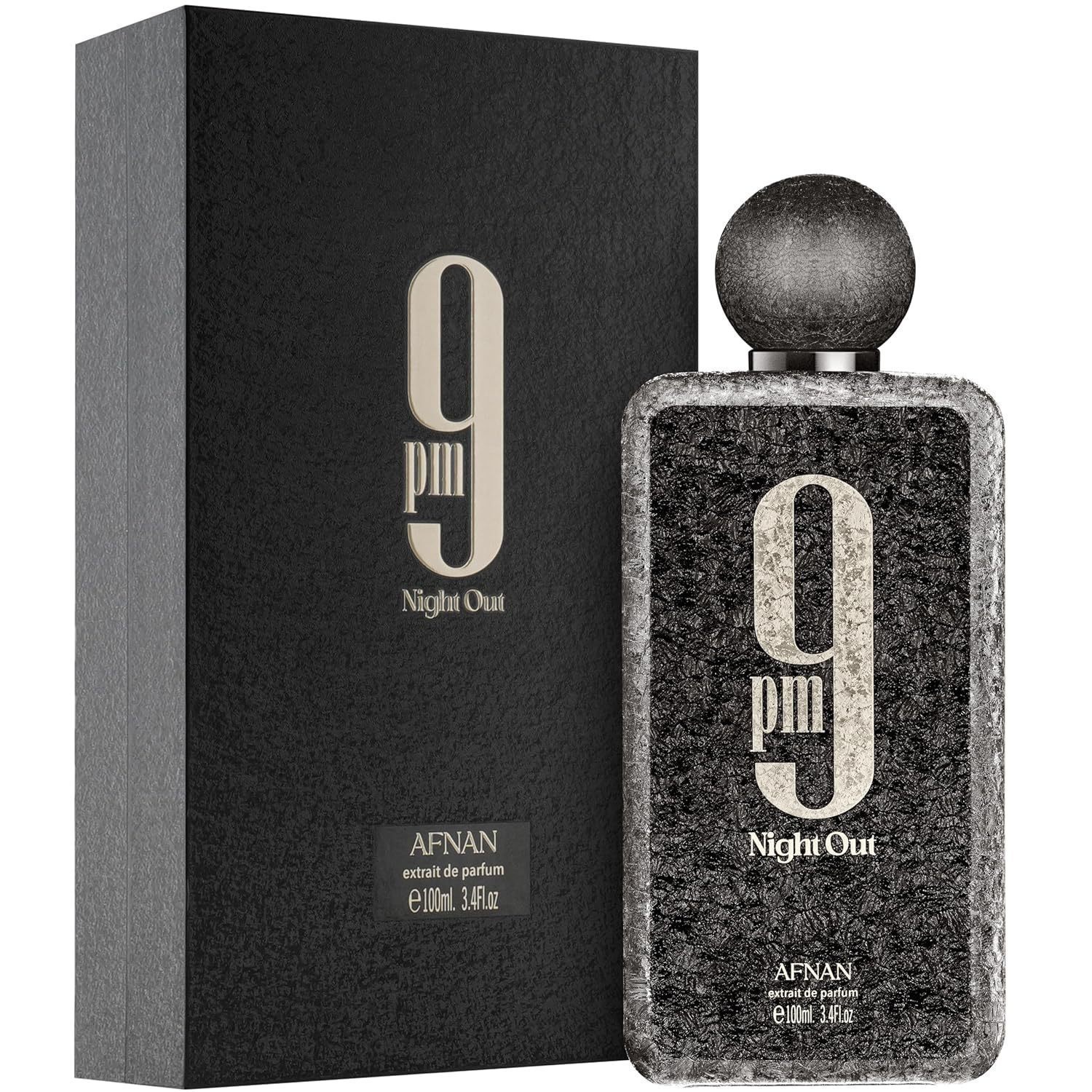 高品质新款AFNAN 9PM Night Out礼盒装香水持久留香阿拉伯迪拜款