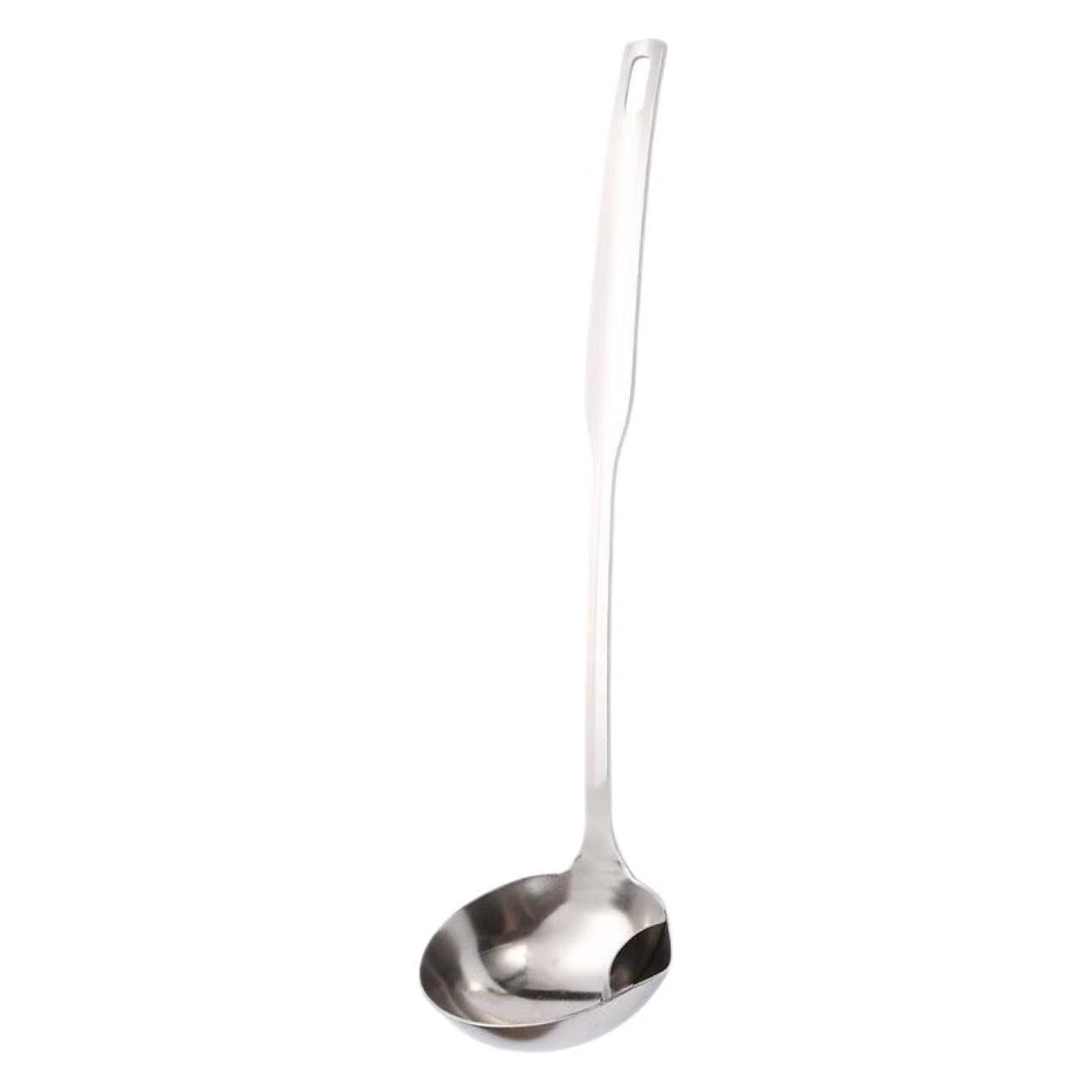 304 stainless steel grease trap, a leak-leaking magic tool for household oil filtration, soup separation spoon, and oil draining spoon. Enjoy soup in the kitchen Item Picture