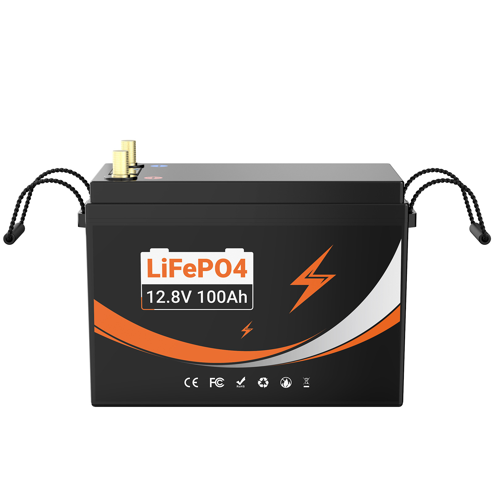 12v100AH lithium iron phosphate battery outdoor RV battery backup energy storage power, lead-modified high-capacity Item Picture