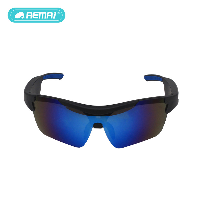 New cross-border ai smart glasses, Bluetooth music dedicated, outdoor cycling sports goggles, sunglasses Item Picture