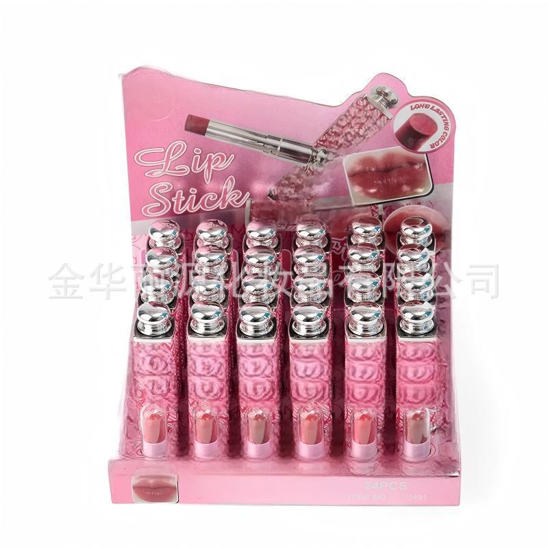 外贸跨境OEM贴牌定制LIP STICK爆款LIPSTICK雾面哑光持久易上色唇彩滋润防水不沾杯不掉色口红