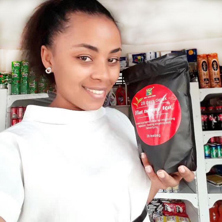 slimming 28 day flat tummy detox tea weight loss slim teabag