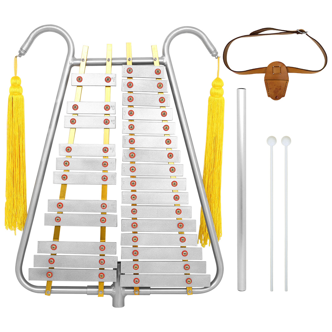 Percussion instruments: 29-tone lira, bells, children's early education, steel plate pianos, percussion pianos, percussionists, aluminum plate pianos Item Picture