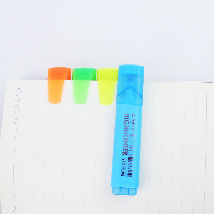 Self-owned brand fluorescent color marking highlighters for office and school stationery supplies Item Picture