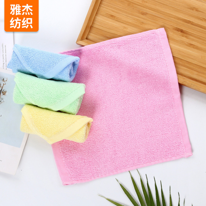 批发家用木纤维洗碗布 不易沾油柔软餐厨去油百洁抹布多色洗碗巾                              