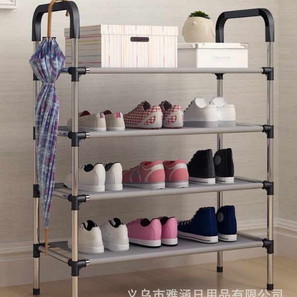 东南热销简易多层防尘鞋架鞋柜无纺布鞋架多功能学生宿舍鞋架
