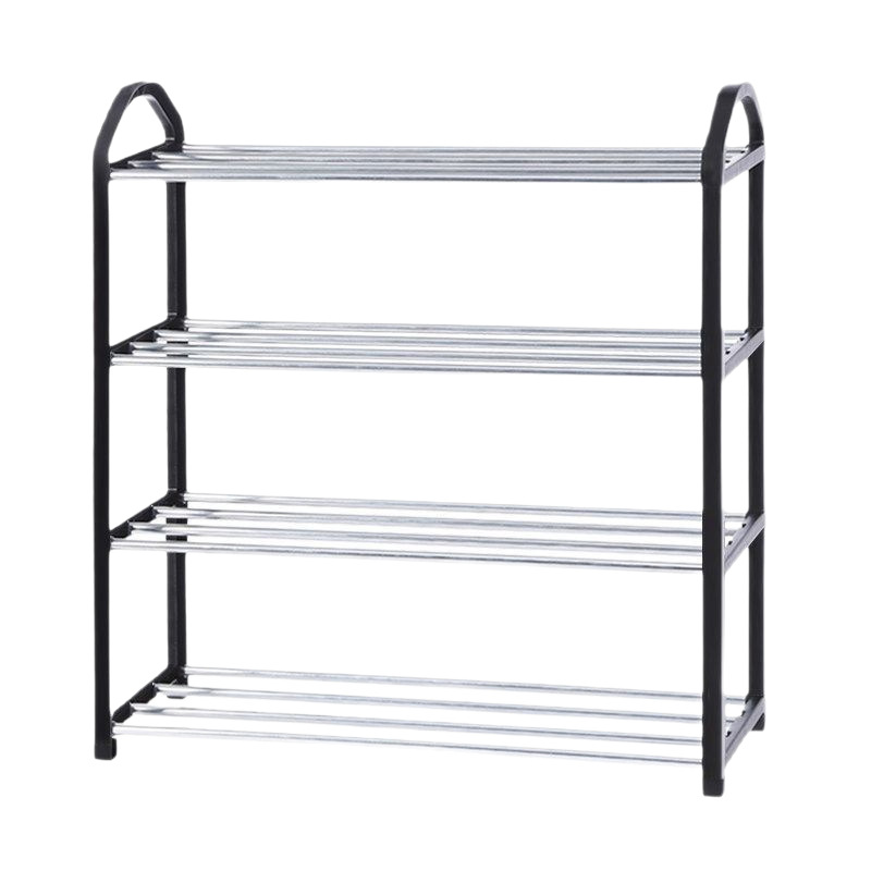 家用鞋架耐用结实铁管加厚加粗长窄小门口55cm简易多层宿舍新