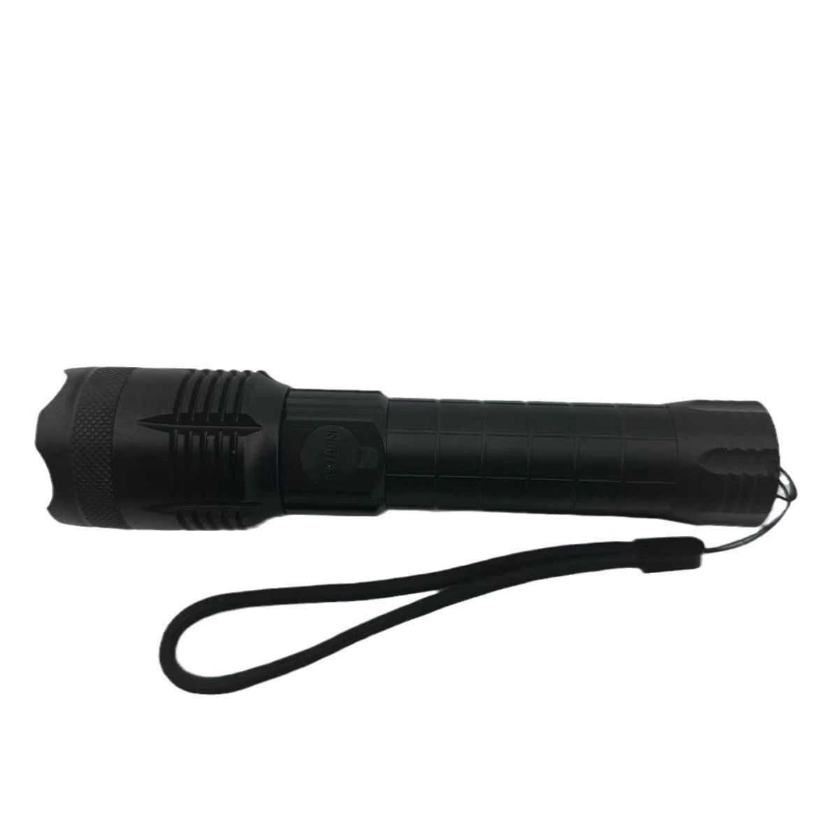 新款亚马逊跨境伸缩手多灯珠电筒白激光Type-C作战强光手电筒批发细节图