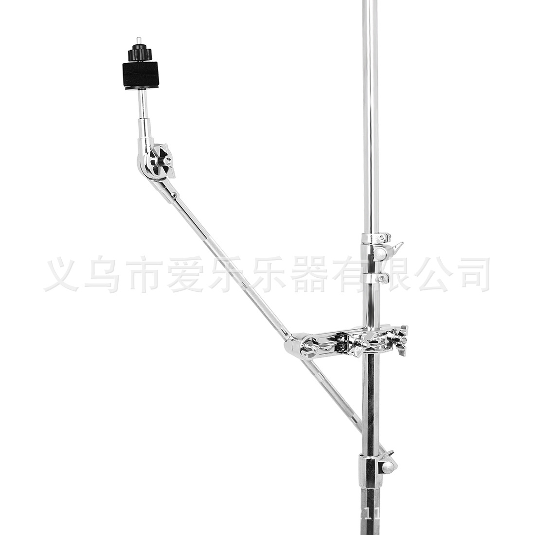 Drum kit expansion stand, cymbal expansion clamp, electroplated process, professional support, extended solid iron rods, freely adjustable Application Scenario