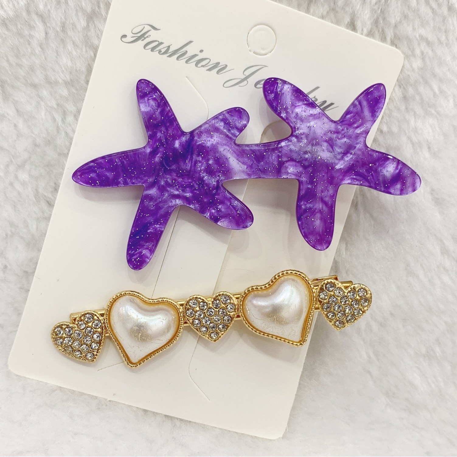 义乌店摆摊现货工厂直批随机混搭1.5元1卡刘海侧边夹夜市摆摊批发